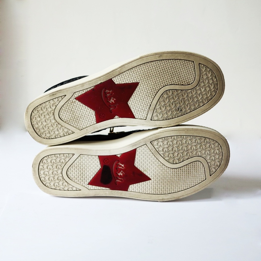 Ash Intense Snake SlipOn Zipper Sneaker Loafer 6.5 - Picture 6 of 8